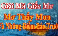 giải mã giấc mơ mưa