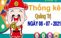 Thống kê XSQT ngày 8/7/2021