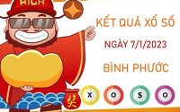 thống kê XSBP 7/1/2023 chốt số đẹp cùng cao thủ