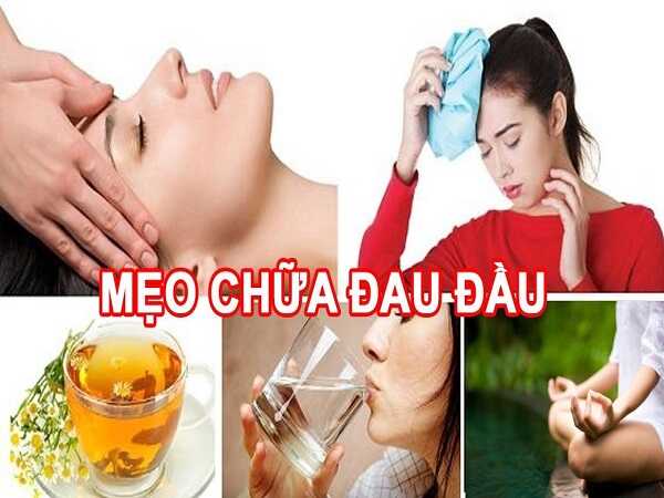 Cách trị đau đầu đơn giản tại